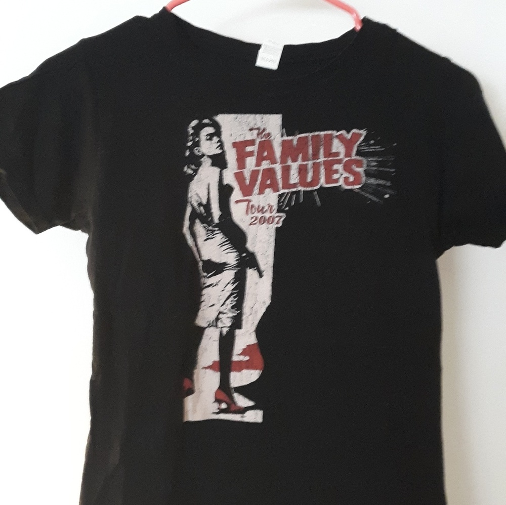 Korn Family Values Tour 2007 tee